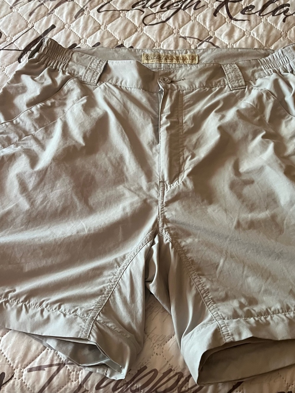 Cabela's Womens Tan Athletic Shorts